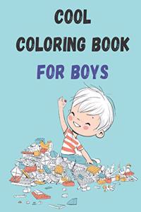 Cool Coloring Book For Boys