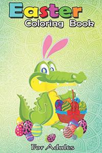 Easter Coloring Book For Adults