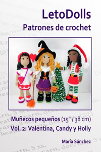 LetoDolls Patrones de crochet Muñecos pequeños (15