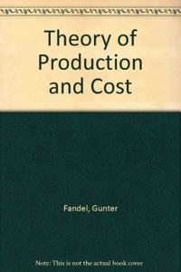 Theory of Production and Cost