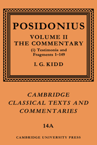 Posidonius: Volume 2, Commentary, Part 1