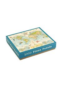Map of the World 1000 Piece Puzzle