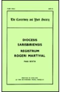 Registers of Roger Martival, Bishop of Salisbury, 1315-1330, IV