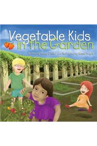 Vegetable Kids in the Garden