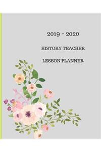 2019 - 2020 History Teacher Lesson Planner