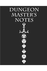 Dungeon Master Notebook