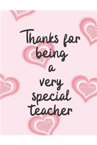 Thanks for being a very Special Teacher