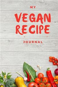 My Vegan Recipe Journal