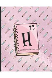 Composition Notebook H