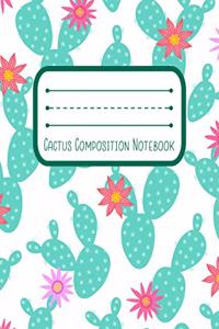 Cactus Composition Notebook