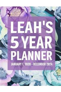 Leah's 5 Year Planner