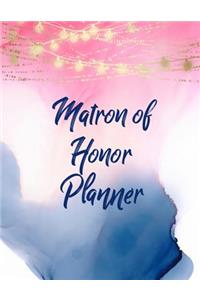 Matron of Honor Planner