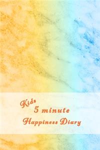 Kids 5 minutes happiness diary