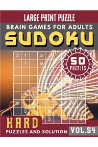 Hard Sudoku Large Print