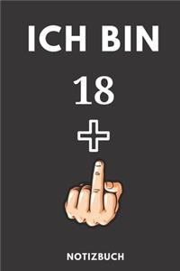 Ich Bin 18 + Notizbuch