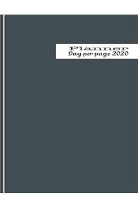 Day per page planner 2020