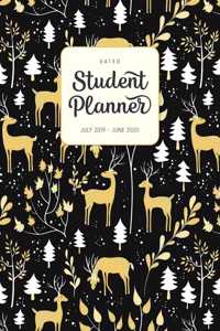 Dated Student Planner July 2019 - June 2020
