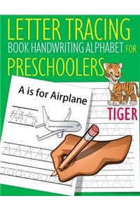 Letter Tracing Book Handwriting Alphabet for Preschoolers TIGER
