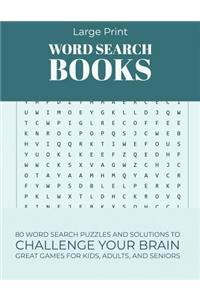 Large Print Word Search Books