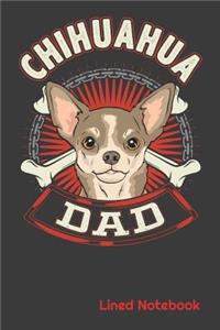 CHIHUAHUA DAD Lined Notebook