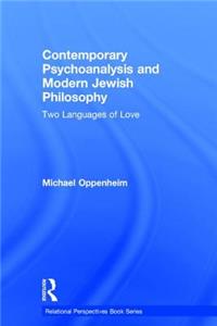 Contemporary Psychoanalysis and Modern Jewish Philosophy