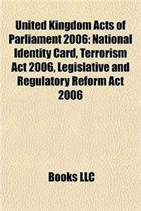 United Kingdom Acts of Parliament 2006
