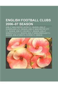 English Football Clubs 2006-07 Season