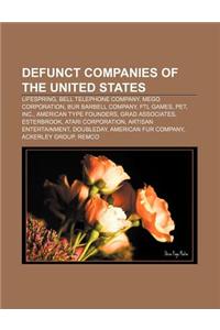 Defunct Companies of the United States