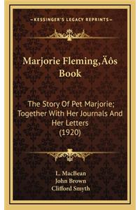 Marjorie Fleming's Book