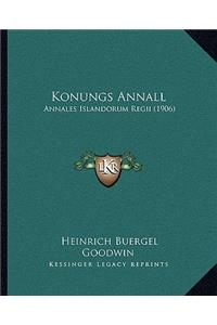 Konungs Annall