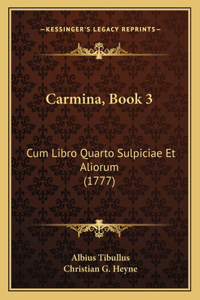 Carmina, Book 3