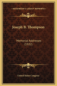 Joseph B. Thompson