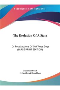 Evolution Of A State