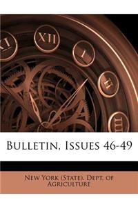Bulletin, Issues 46-49