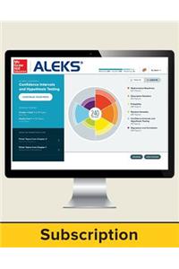 Aleks Access Card for Accounting - 18 Weeks