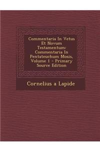Commentaria In Vetus Et Novum Testamentum