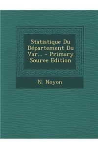 Statistique Du Departement Du Var...
