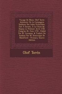Voyage de Mons. Olof Toree