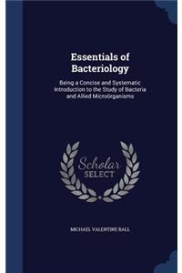 Essentials of Bacteriology