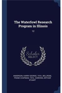 The Waterfowl Research Program in Illinois