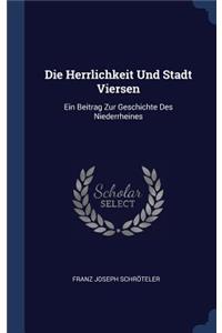 Die Herrlichkeit Und Stadt Viersen