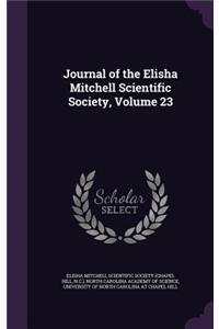 Journal of the Elisha Mitchell Scientific Society, Volume 23