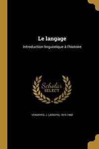Le langage