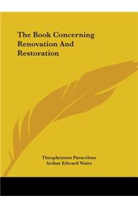 Book Concerning Renovation And Restoration