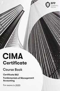 CIMA BA2 Fundamentals of Management Accounting