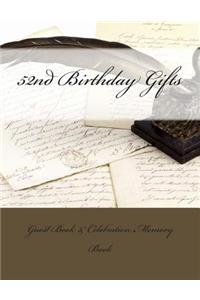 52nd Birthday Gifts