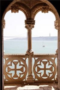 Balcony Overlooking the Sea in the Tower of Belem Lisbon Portugal