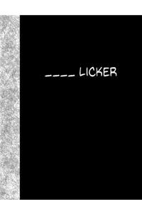 Blank Licker