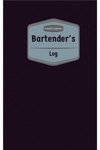 Bartender's Log (Logbook, Journal - 96 pages, 5 x 8 inches)