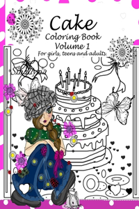 Cake Coloring Book